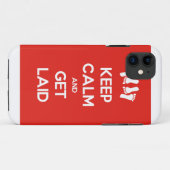 Blijf kalm en ontspan Case-Mate iPhone case (Achterkant (horizontaal))