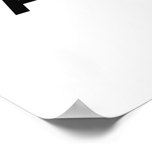 BLIJF KALM EN PARKOUR POSTER (Hoek)