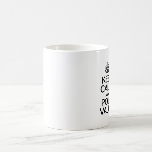 BLIJF KALM EN POOLSTOKSPRINGEN KOFFIEMOK (Center)