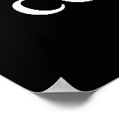 Blijf kalm en reken op rekenmachine poster (Hoek)