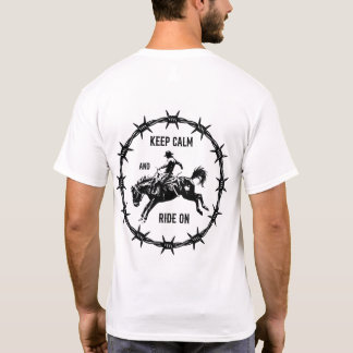 Blijf Kalm En Rij Door T-shirt