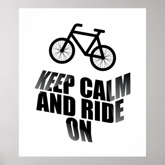 Blijf kalm en rijd door poster (Voorkant)