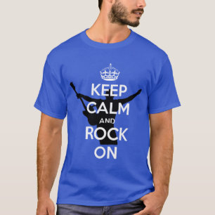 Blijf Kalm en Rock Door T-shirt