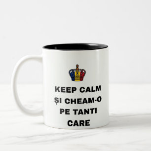 BLIJF KALM EN ROEP OOM DIE ZEGENT TWEEKLEURIGE KOFFIEMOK
