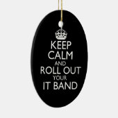 Blijf kalm en rol uw IT-band Ornament uit (Rechts)