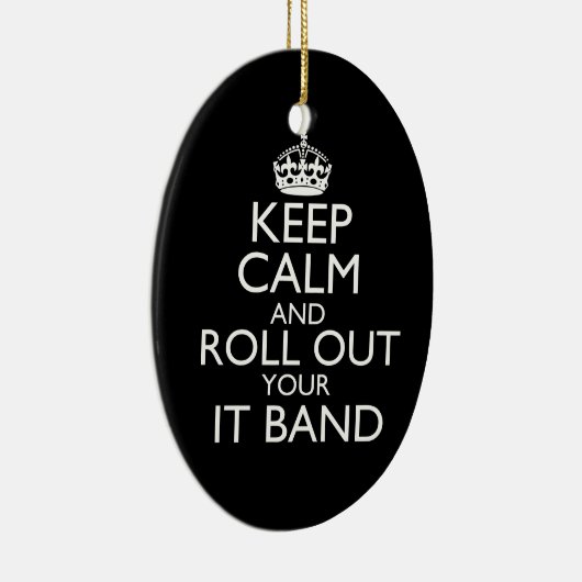Blijf kalm en rol uw IT-band Ornament uit (Rechts)