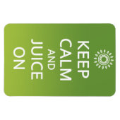 Blijf kalm en sap aan! Magneet (Horizontaal)