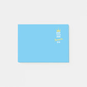 Blijf kalm en Scrum op Post-it Post-it® Notes (Voorkant)