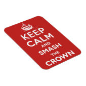 Blijf kalm en smash de kroon magneet (Rechterzijde)