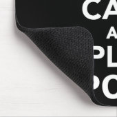 Blijf kalm en speel biljart 1 muismat (Hoek)