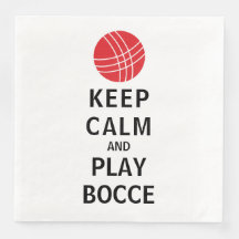 Blijf kalm en speel Bocce