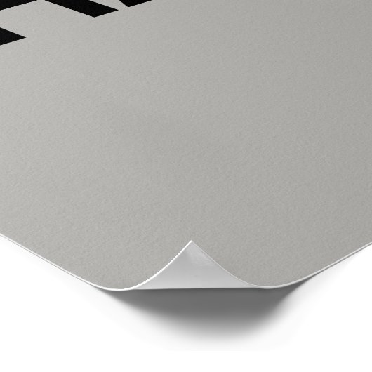 BLIJF KALM EN SPEEL HANDBAL POSTER (Hoek)