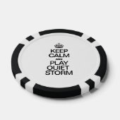 BLIJF KALM EN SPEEL STIL STORM POKER CHIPS (Enkel)