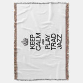 BLIJF KALM EN SPEEL TRAD JAZZ DEKEN (Voorkant Verticaal)