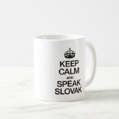 BLIJF KALM EN SPREEK SLOVAKISCH KOFFIEMOK (Voorkant rechts)
