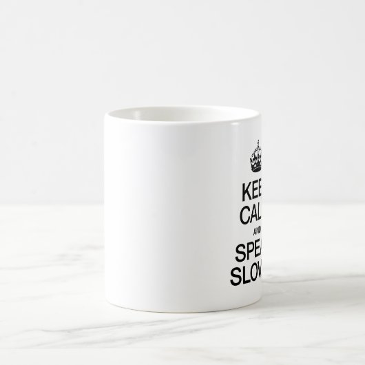 BLIJF KALM EN SPREEK SLOVAKISCH KOFFIEMOK (Center)