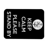 Blijf kalm en sta alsjeblieft stand-by magneet (Horizontaal)