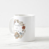 Blijf kalm en steek op breien koffiemok (Voorkant links)