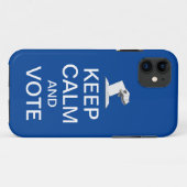 Blijf kalm en stem 2026 Case-Mate iPhone case (Achterkant (horizontaal))
