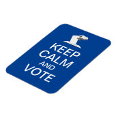 Blijf kalm en stem 2026 magneet (Linkerzijde)