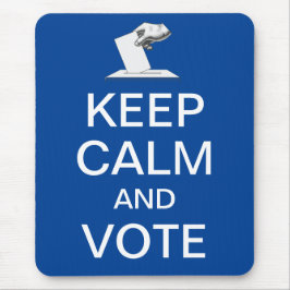 Blijf kalm en stem 2026 muismat