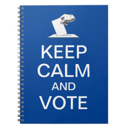 Blijf kalm en stem 2026 notitieboek