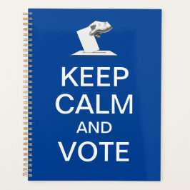 Blijf kalm en stem 2026 planner