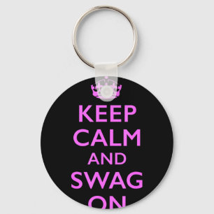 Blijf kalm en swag on Blijf kalm en swag on Sleutelhanger