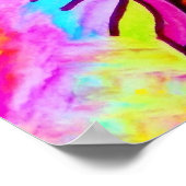 Blijf kalm en teken aan! poster (Hoek)