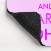 Blijf kalm en trouw John Mousepad Muismat (Hoek)