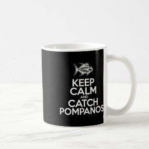 Blijf Kalm En Vang Vis - Visser Vissen Pompa Koffiemok