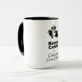 Blijf kalm en vier het geitenjaar TTM Mok (Voorkant links)
