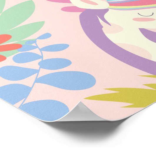 Blijf kalm en volg je dromen poster (Hoek)