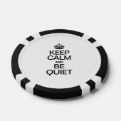 BLIJF KALM EN WEES STIL POKER CHIPS (Enkel)