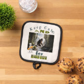 Blijf kalm en zoek naar Bigfoot beste bigfoot Pannenlap (Top down)