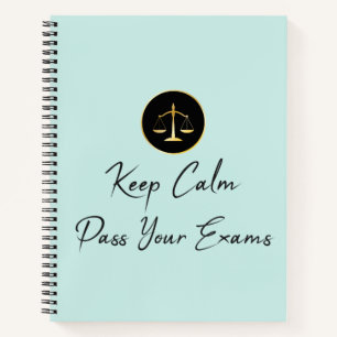 Blijf Kalm. Geef je examens af Notitieboek