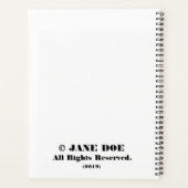 Blijf Kalm. Geef je examens af Planner (Achterkant)