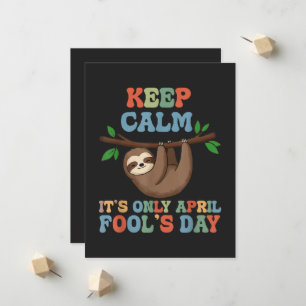 blijf kalm het is maar 1 april aankondiging