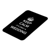 Blijf kalm, het is maar een bruiloft magneet (Linkerzijde)