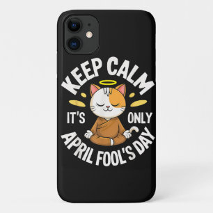 Blijf kalm, het is slechts 1 april Case-Mate iPhone case