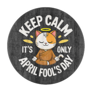 Blijf kalm, het is slechts 1 april snijplank