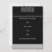 Blijf kalm houden met gehuwde Batchelorette / pen Kaart (Achterkant)