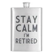 Blijf kalm ik ben in de steek flacon (Voorkant)