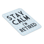 Blijf kalm ik ben in de steek magneet (Rechterzijde)