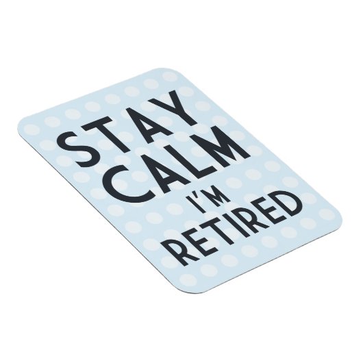 Blijf kalm ik ben in de steek magneet (Rechterzijde)