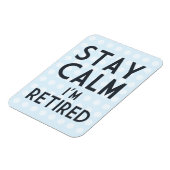 Blijf kalm ik ben in de steek magneet (Linkerzijde)