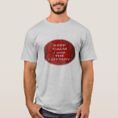 BLIJF KALM IK HEB DE LOTERIJ GEWONNEN T-SHIRT (Voorkant)