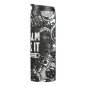 Blijf kalm, ik los het wel op thermosbeker (Geroteerd rechts)