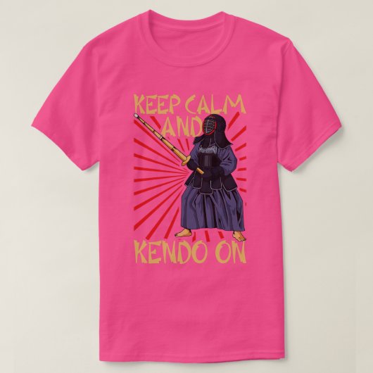 Blijf kalm Kendo T-shirt (Design voorkant)