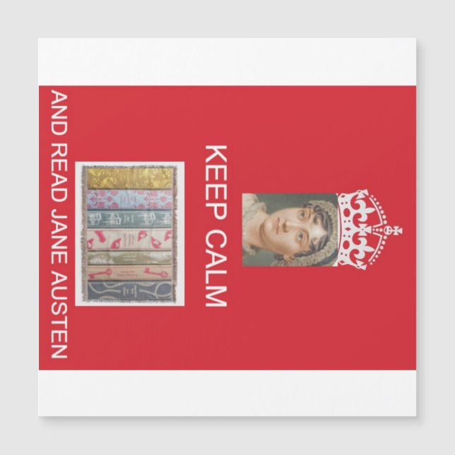 Blijf kalm, lees Jane Austen (Voorkant)